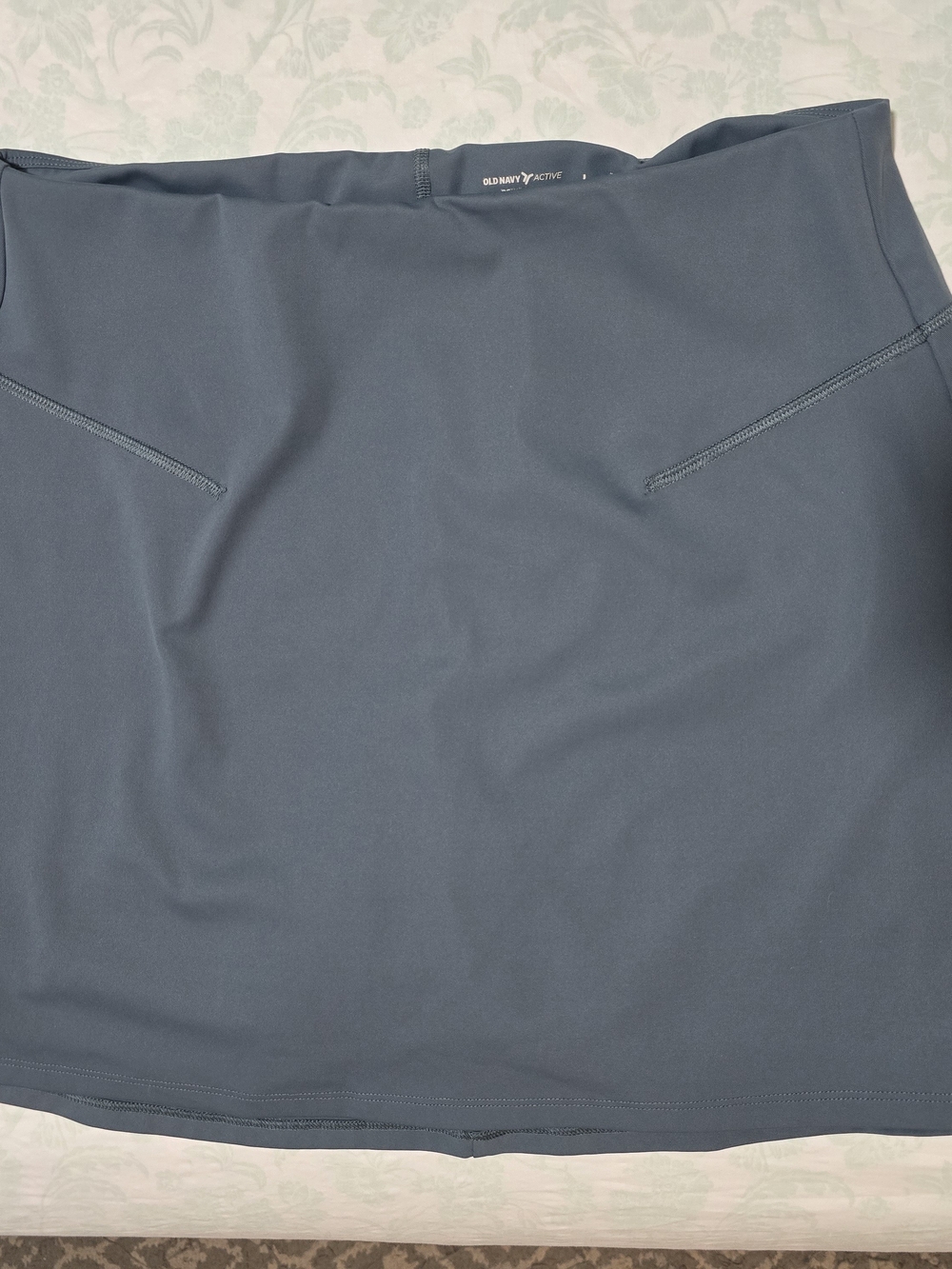 Old Navy Slate Blue Active Skort with Side Pockets